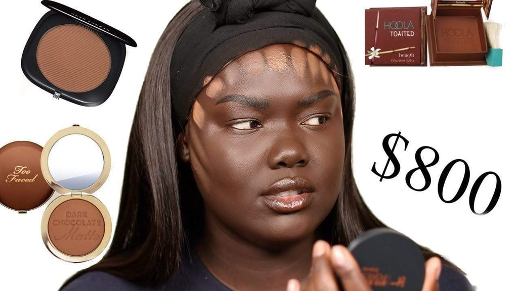 atlet Brøl vare What exactly does a Bronzer do and how should dark skinned women wear –  MFMG Cosmetics
